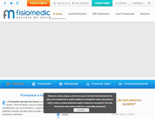 Tablet Screenshot of e-fisiomedic.com